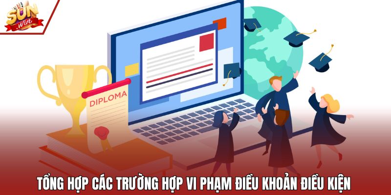 Tổng hợp các trường hợp vi phạm điều khoản điều kiện  